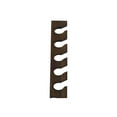 thumbnail image 1 of Wall Mounted Vertical Hat Rack Organizer Strap with 5 Clips, Space Saving Wooden Hat Holder for Baseball Caps, Entryway and Closet Storage, 1 of 1