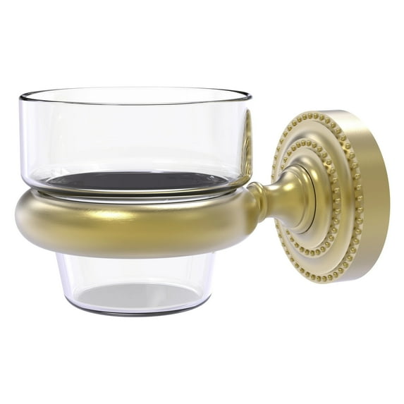 Wall Mounted Votive Candle Holder - Satin Brass