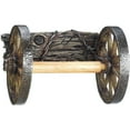 Wall Mounted Wagon Wheel Toilet Paper Holder