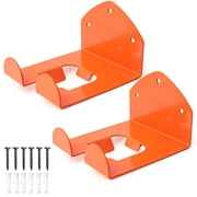 Wall Mounted Weed Eater Rack - Sturdy Garden Tool Organizer for Garage Storage