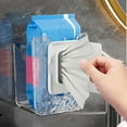 thumbnail image 1 of Wall Mounted Wet Wipes Dispenser with Large Opening, Clear Paper Towel Storage Box for Bathroom Kitchen, One-Hand Access Wipe Holder for Countertop or Wall Mount, 1 of 6