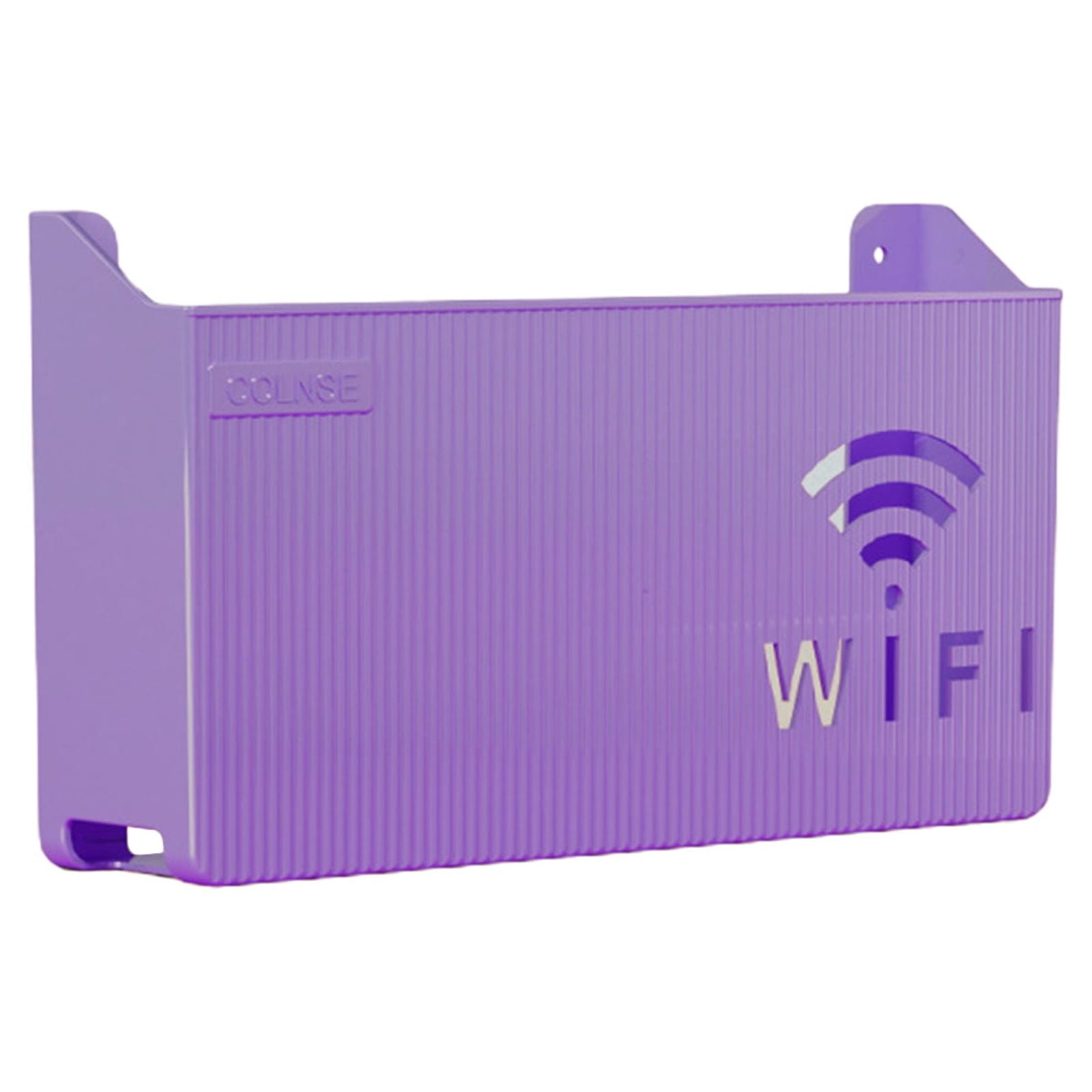 Wall Mounted Wifi Router Storage Box Cable Power Plus Wire Bracket ...