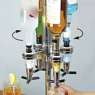 Dual Tank Drink Beverage Dispenser Backpack Beer Liquid Shot Pump Gun Pub  3+3 L