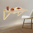 thumbnail image 1 of Wall Mounted Wooden Desk, Folding Workbench for Home, Dining, Laundry Room, Kitchen, 1 of 14