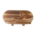 thumbnail image 1 of Wall Mounted Wooden Floating Shelf with Decorative Storage for Living Room, Bedroom, Outdoor Decor, Traditional Chinese Craftsmanship, Easy Assembly, 1 of 5