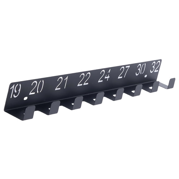 Wall Mounted Wrench Rack Heavy Duty Iron Tool Organizers Holder For Garage Workshop Kitchen Storage 6-18/19-32
