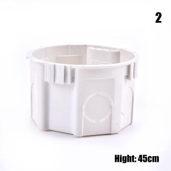 Wall Mounting White Box Internal Cassette For EU Standard Switch and Socket