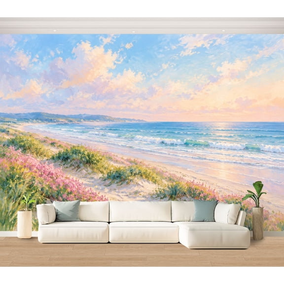 Wall Mural Texas bluebonnets spring Large Peel and Stick Wallpaper ...
