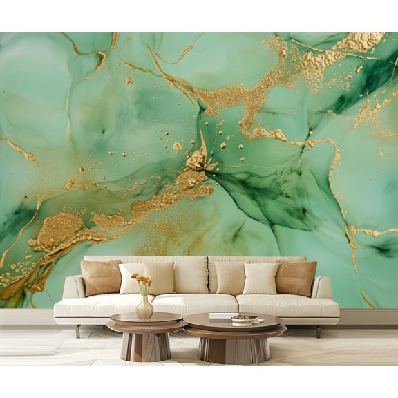 Wall Mural Peel and Stick Alcohol ink colors translucent Abstract multicolored marble texture Self-Adhesive Wallpaper Removable Wall Decal Wall Sticker Home Decor for Living Room Bedroom 100"x144"