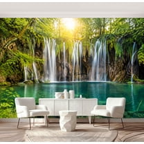 Pool Sticks Backgrounds Wall Mural Peel and Stick Halloween Black Cat Lantern Ghost Autumn ...