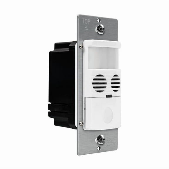 Wall Occupancy Sensor 4 Wire with Neutral White (Best)