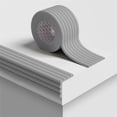 thumbnail image 1 of Wall Padding Strip for Headboard and Table Corner Protectors, Desk Edge Cushion, Rubber Corner Guards, Soft Wall Sticker 3.15 in X 6.56 Ft, Self Adhesive Foam Wall Covering for Bedside, Light Gray, 1 of 7