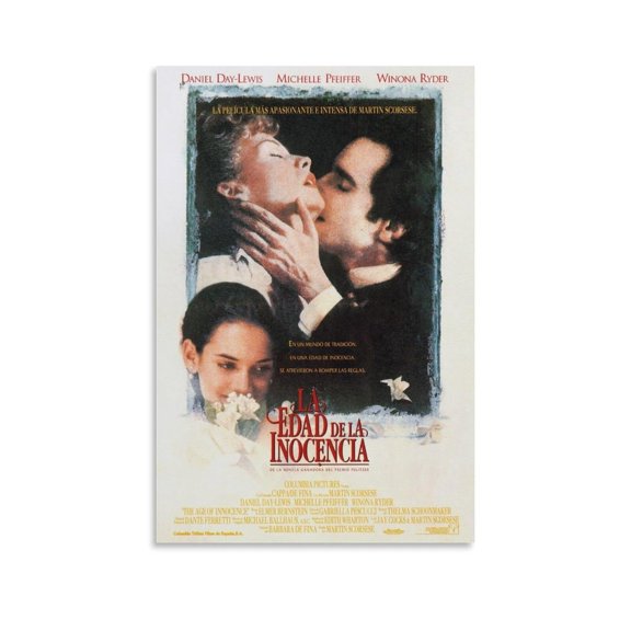 Wall Painting for Living Room The Age of Innocence Movie Posters Poster Decorative Painting Canvas Wall Art Living Room Posters Bedroom Painting