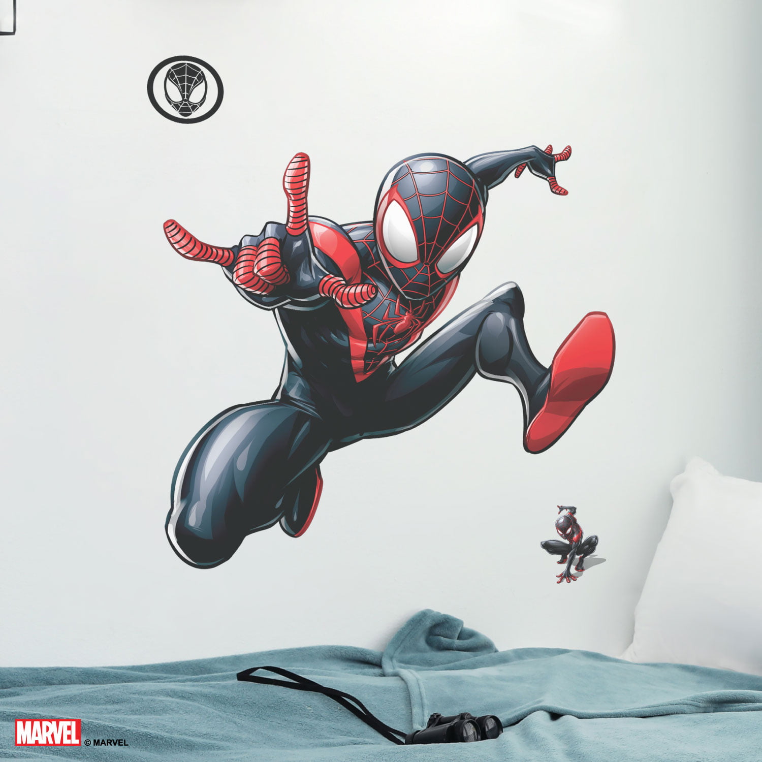 Wall Palz Marvel Miles Morales Wall Decal - Marvel Wall Decals ...