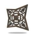 thumbnail image 1 of Wall Panel Brown Wood Screen Room Decorative, 24" x 24” Arrow, 1 of 2