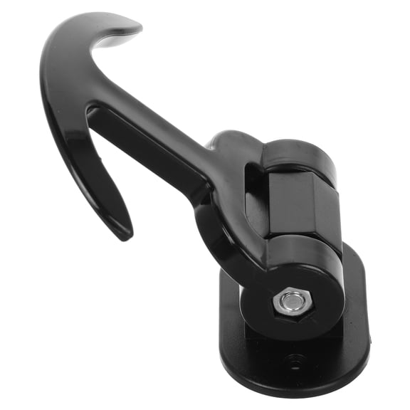 Wall Panel Light Clips Car Decorative Tow Hook 10.50X8.40X3.50CM Black