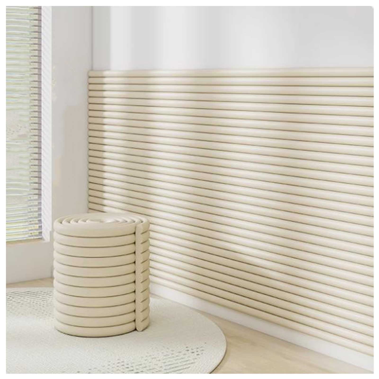Wall Panels Padded, 3D Self-Adhesive Wall Panels, Upholstered Panel Wall, 1 cm Thick Anti-Collision Wall Cushion Bed Headboard, for Bedroom Wall Protection
