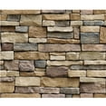 thumbnail image 1 of Wall Paper Brick Effect Self-adhesive Wall Sticker Home Decor Stone Contact Paper Faux Brick Stone Wall Paper Stick and Peel Self Adhesive Removable Backsplash Decor Waterproof, 1 of 6