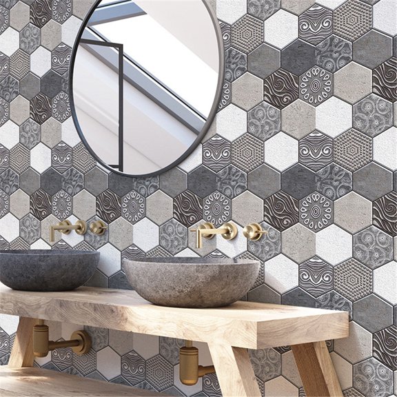 Wall Paper Brick Effect Self-adhesive Wall Sticker Home Decor