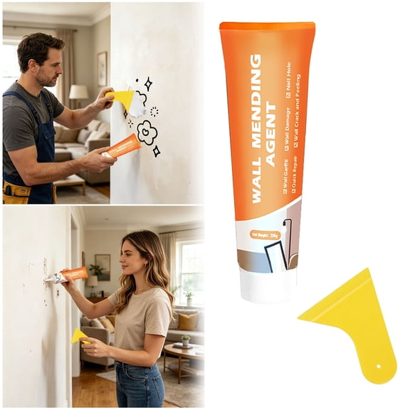 Wall Paste Filler For Holes Cracks Scratches Spackling Smooth Finish Home Interior Drywall Fix14138