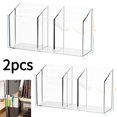 thumbnail image 1 of Wall Pen Holder Magnetic Dry Erase Marker Holder White Board Marker Holder Magnetic Marker Holder Magnetic Whiteboard Marker Holder Clear plastic Stationery Storage,AX2, 1 of 7