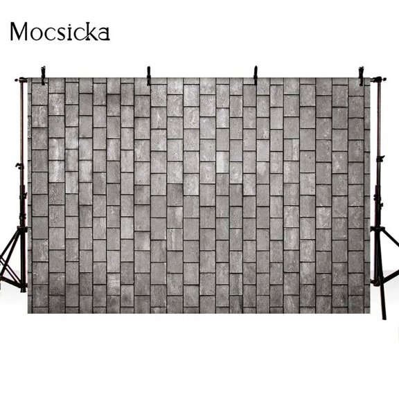Wall Photography Background Cobblestone Marble Decoration Studio Props Adult Art Portrait Photo Backdrop Banner