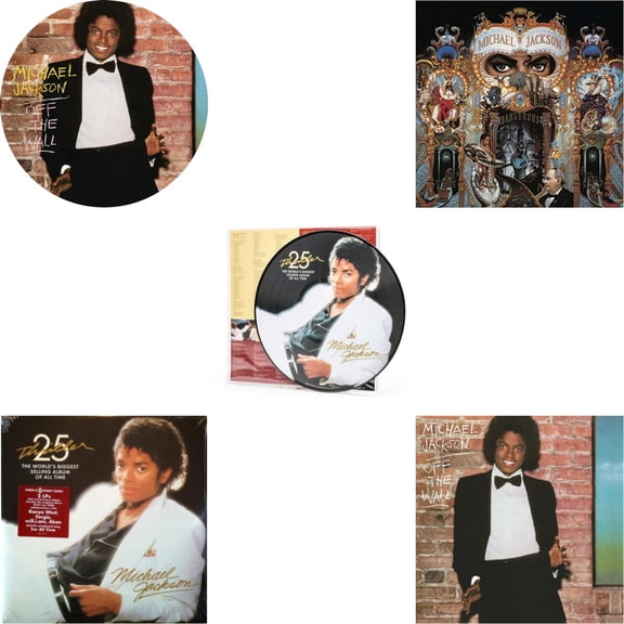 Off The Wall (Picture Disc) & Thriller (25Th Anniversary Edition/2LP/180G/Gatefold) & Thriller (Picture Disc) & Dangerous (180G/2LP) & Off The Wall (140G/Gatefold)