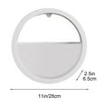 thumbnail image 1 of Wall Planters, Modern Round Plastic Wall Planter Succulent Planter Circle Hanging Planters Vase for Herb - Balcony, Room and Patio Decor (White), 1 of 5