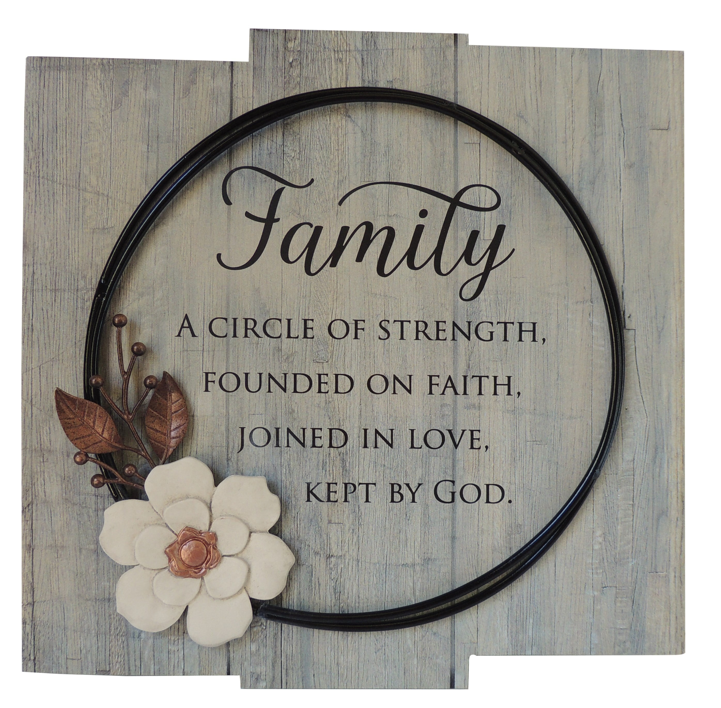 Abbey Plus CA Gift 313253 Wall Plaque - Family Circle of Strength