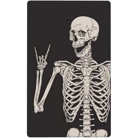 Wall Plate Decorative Single Rocker 1-Gang Outlet Light Switch Cover Decorator Art Print Faceplate