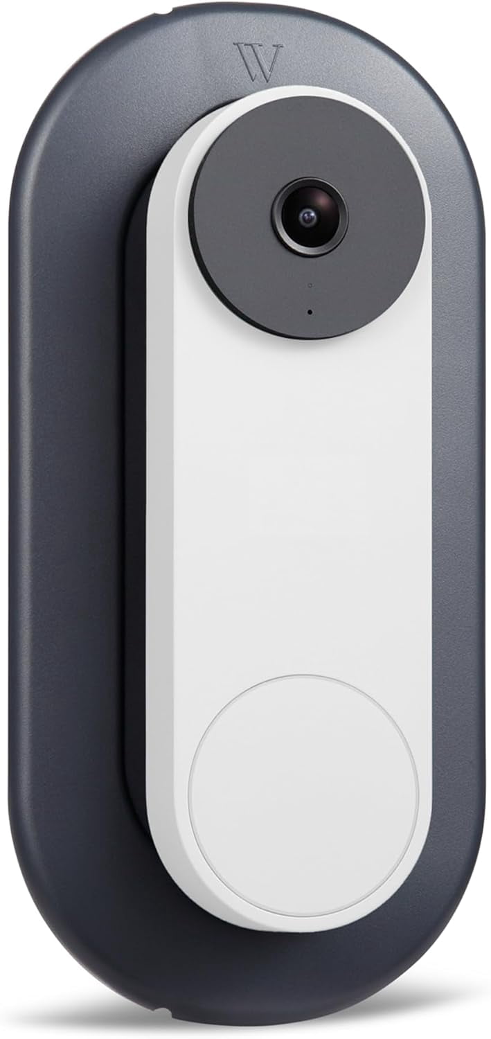 Wall Plate Mount Compatible with Google Nest Doorbell (Wired, 2nd & 3rd ...