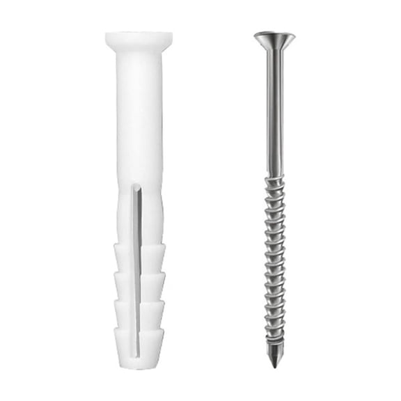 Wall Plugs & Screws for Brick Concrete Drywall Self Tapping Screws Wall Plugs