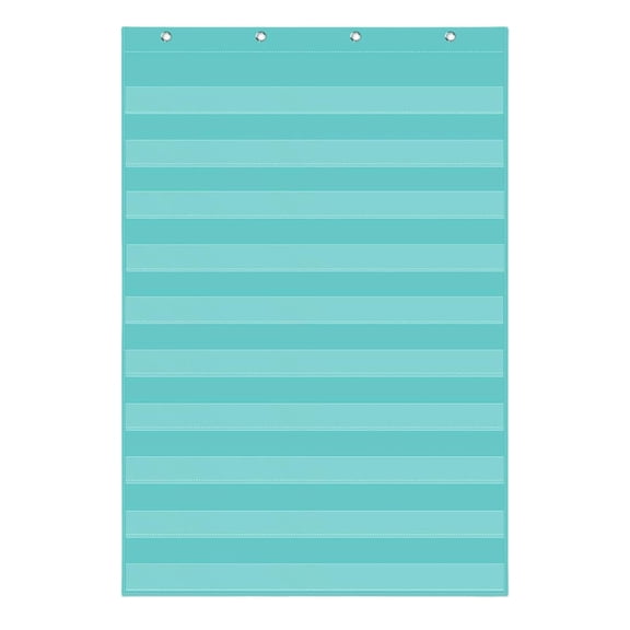 Wall Pocket Charts Standard Pocket Charts 10 Clear Pockets Words Chart for Classroom Home Use