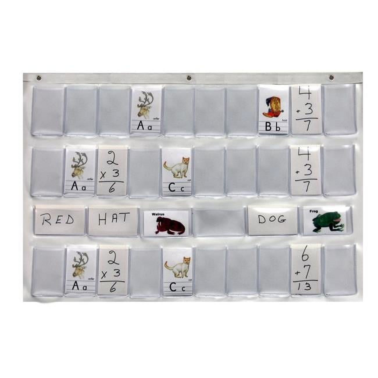 Wall Pockets for Index Cards