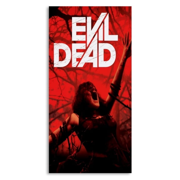 Wall Poster for Bedroom Decor Art Print - Classic Horror Movie the Evil Dead (Size: 12'x24')