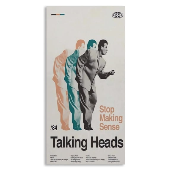 Wall Poster for Bedroom Decor Art Print - Talking Heads Stop Making Sense Canvas Poster (Size: 8'x16')