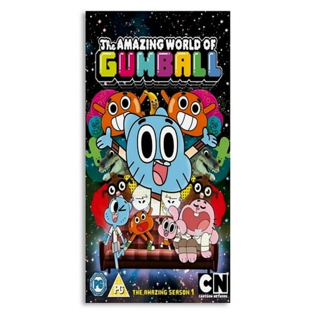 Wall Poster for Bedroom Decor Art Print - the Amazing World of Gumball Poster3 (Size: 8'x16')
