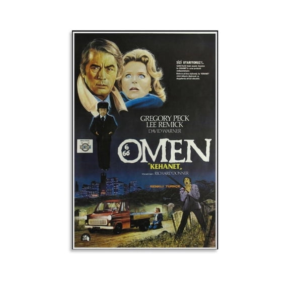 Wall Posters The Omen Movie Posters Horror Decoration Murals Pictures Poster Decorative Painting Canvas Wall Art Living Room Posters Bedroom Painting