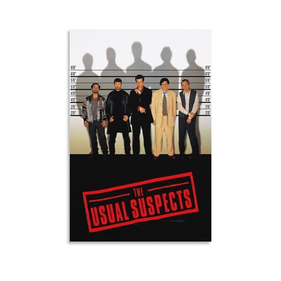 Wall Posters The Usual Suspects Movie Posters Canvas Art Poster And Wall Art Picture Print Modern Family Bedroom Decor Posters