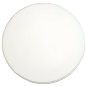 Wall Protector, 5 in., Smooth Surface, Rigid Vinyl, White, Self-Adhesive