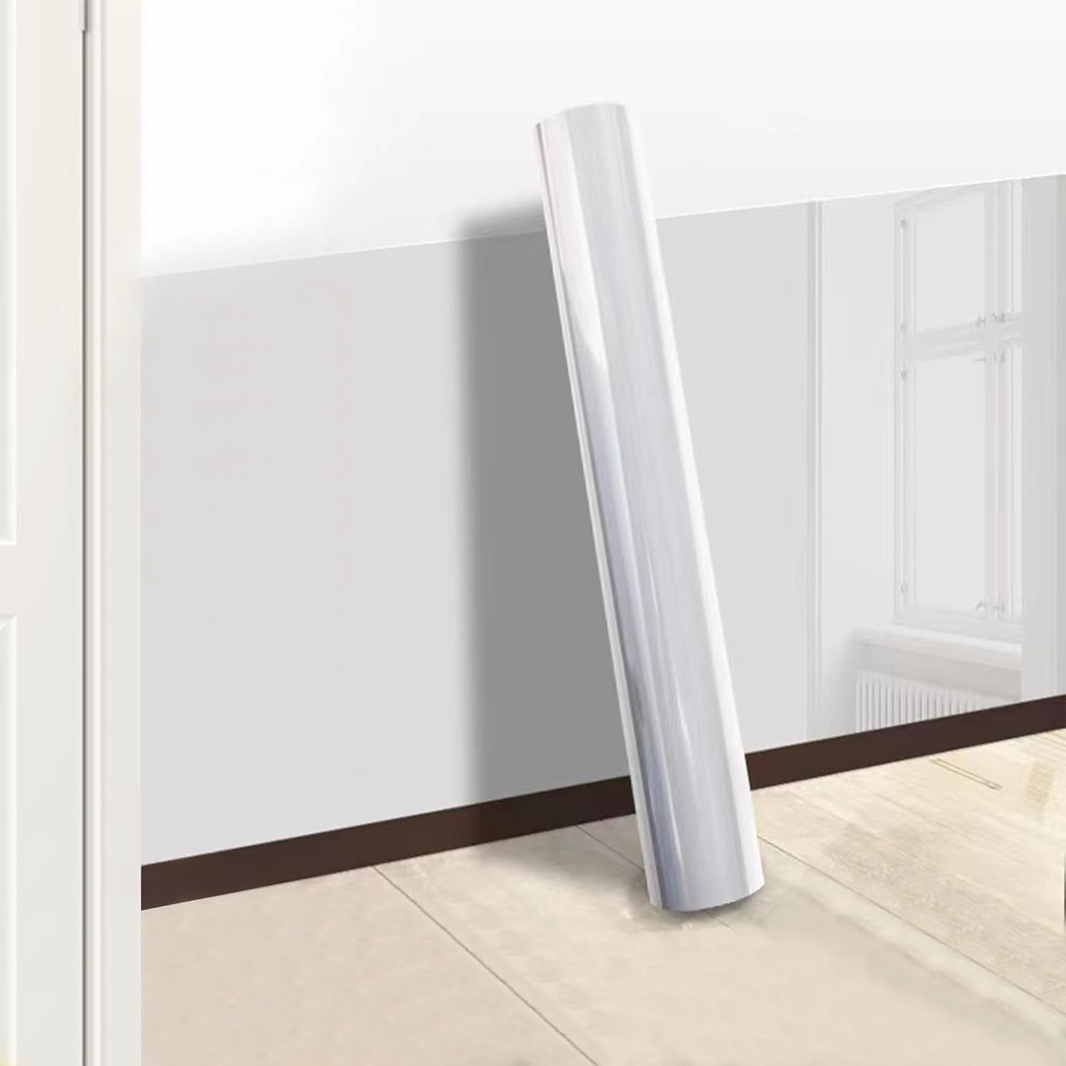 Wall Protector Clear Contact Paper:Electrostatic Absorbing Wall ...