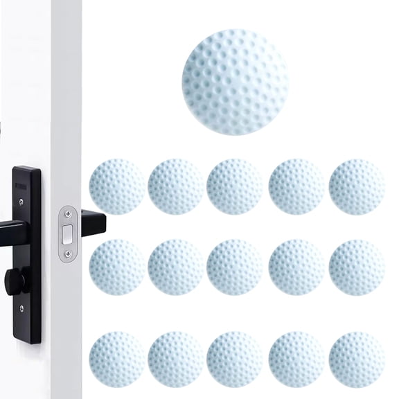 Wall Protectors - 15 Pack Blue - Self Adhesive, for Stopping Wall Damage & Noise from Doors, Refrigerators & More in Your Home or Office - Durability, Shock Absorbent & Discreet