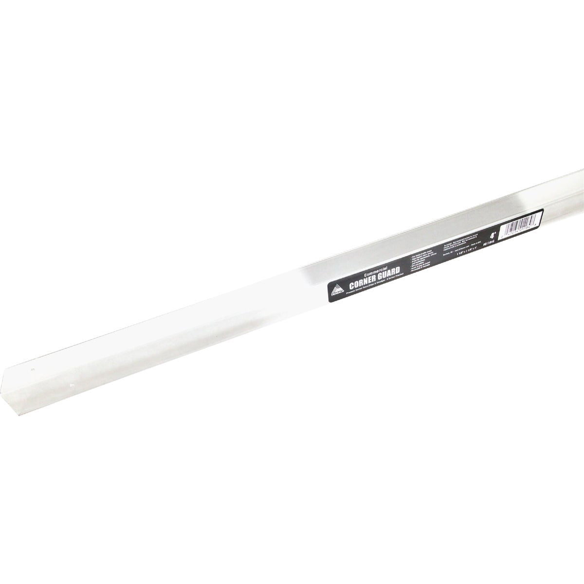 Wall Protex Nail On Corner Guard 4118 - L-Shaped, Smooth, Easy Installation - 1-1/2"x1-1/2"x48", Clear