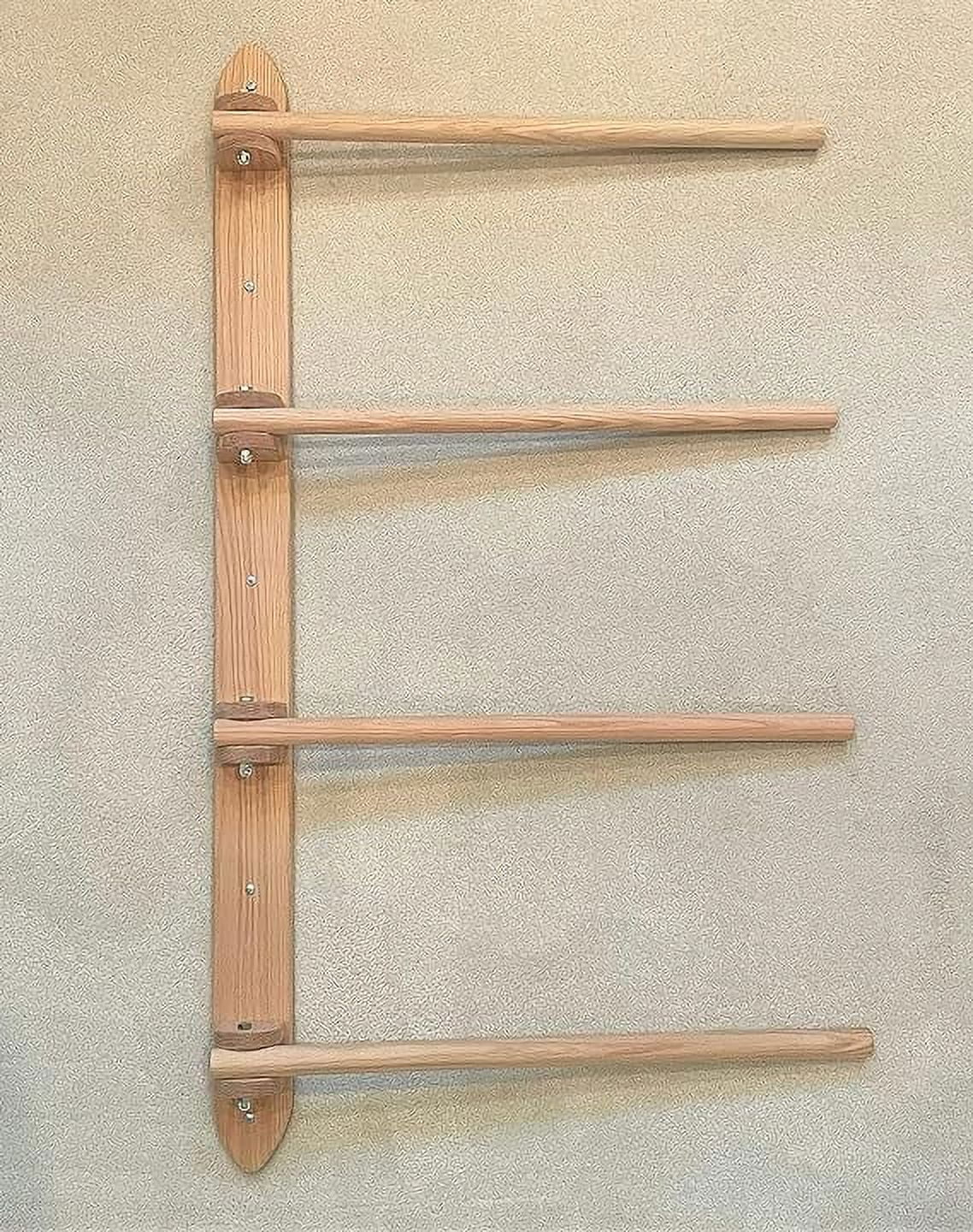 Free Shipping! Wall Quilt Rack, Display, Storage, Organizer with 4 ...