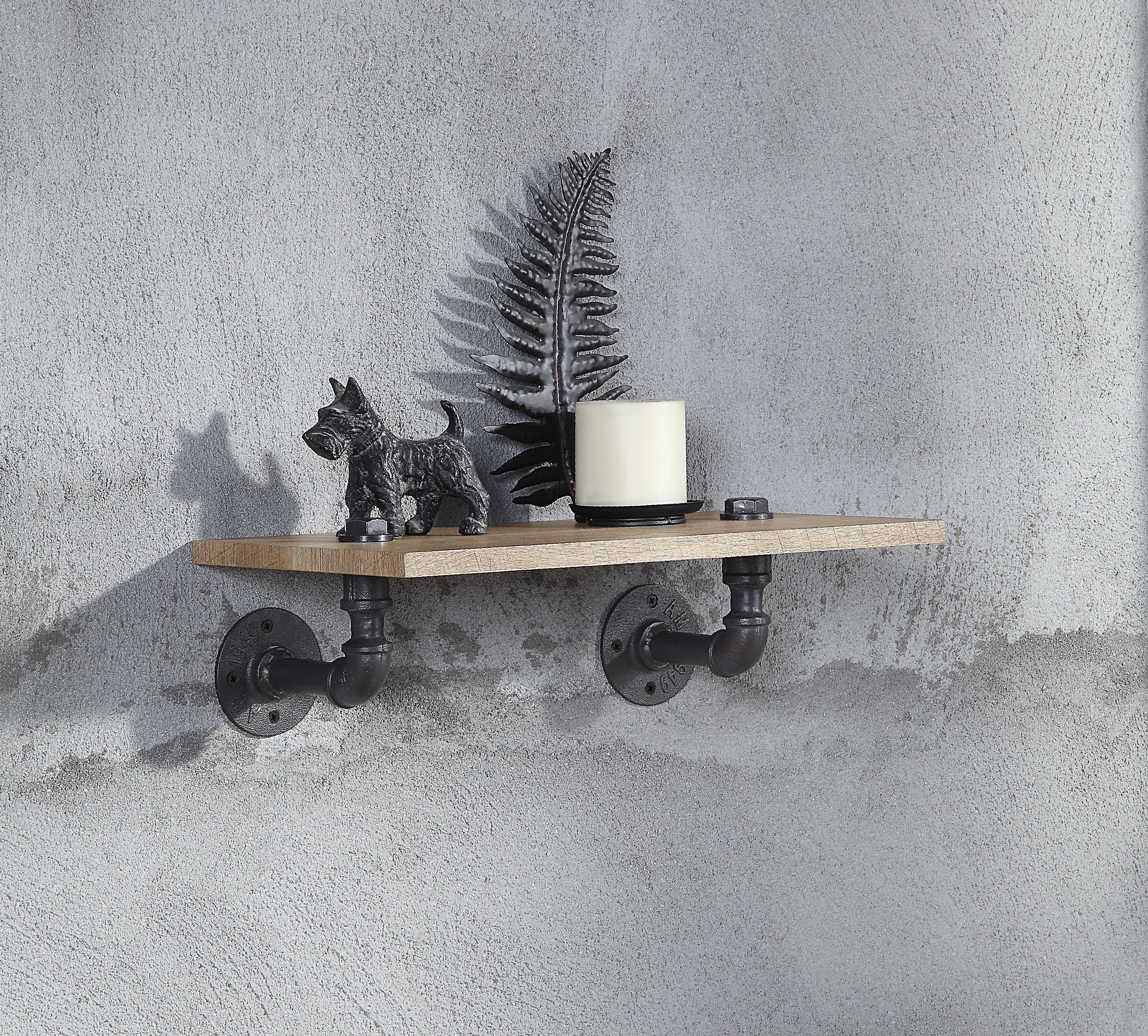 Wall Rack Black Finish