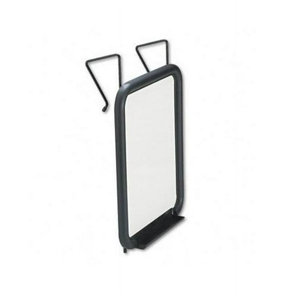 Wall Rack- Two Ball-Tipped Double-Hooks- Metal- Chrome
