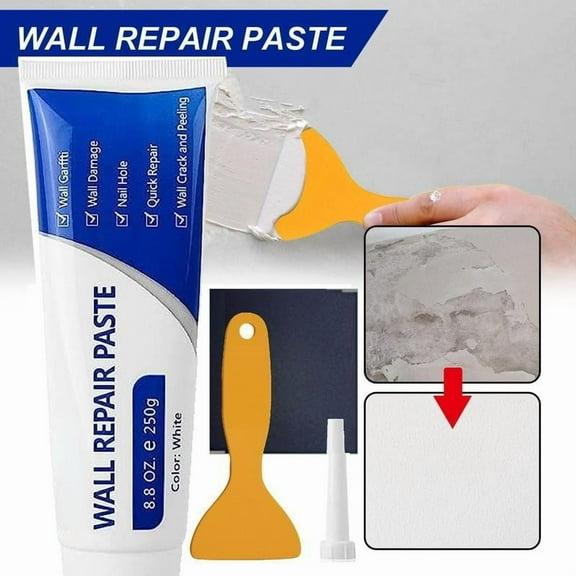 Wall Repair Paste under $5! Yannianjz Wall Repair Paste Kit, Multi-functional Patching Compound, Quick Dry Wall Fix, Home Repair Solution, Crack Filling Paste, DIY Wall Mending, Home Maintenance Kit