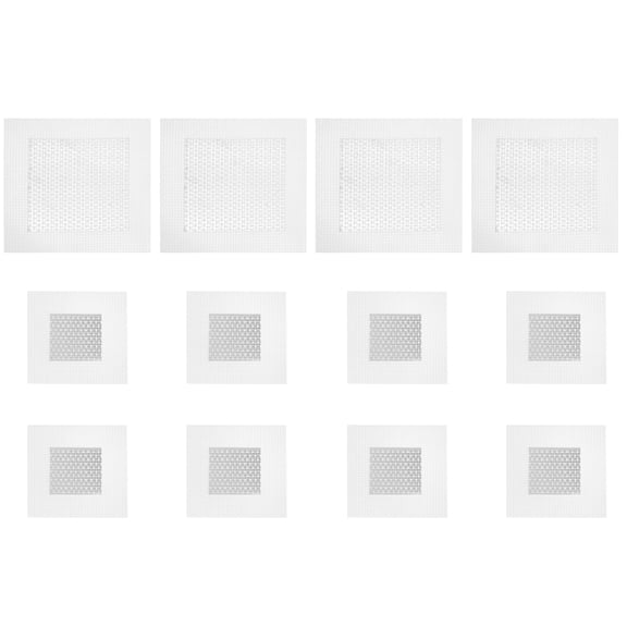 Wall Repair Patch Drywall Hole Filler Kit Paneling Fiberglass Fibreglass Spackle Putty Holes 12 Pcs