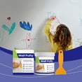 thumbnail image 1 of Wall Repair Patch, Scratch & Hole Filler for Interior Surfaces, Waterproof Nanosilver Paste with Non-Mold Formulas, Easy Spread Kits with Trowel, 1 of 9