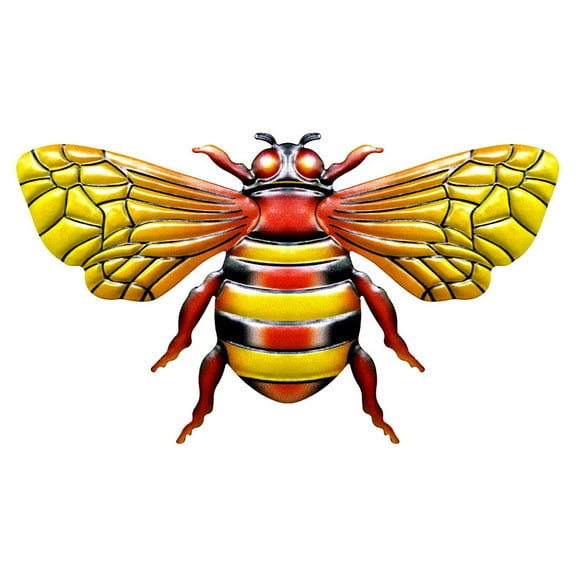 Wall Room Bugs Sculpture Metal Crafts Outdoor Home Accent